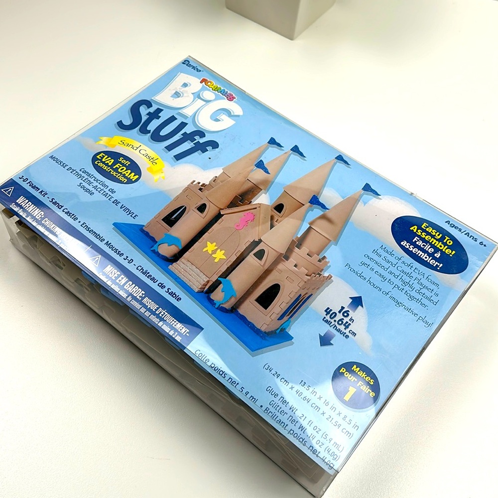Foamies Big Stuff Sand Castle - NIB